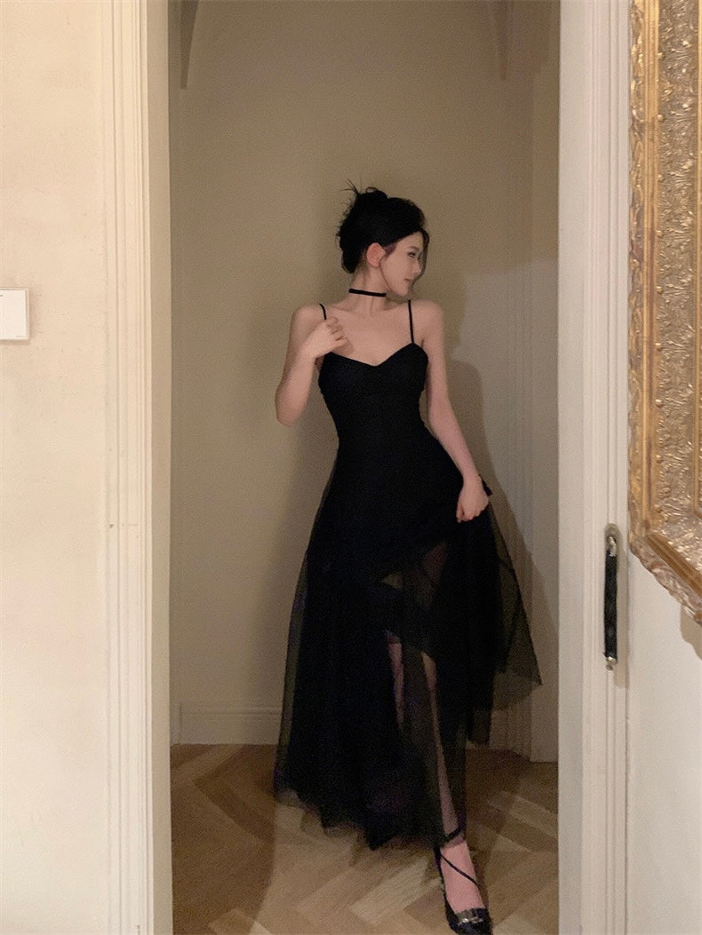 Sheer Skirt Ballerina Dress