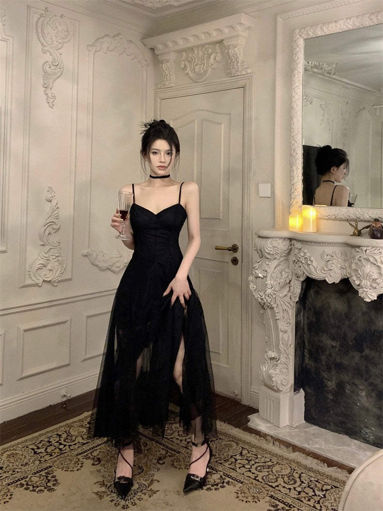 Sheer Skirt Ballerina Dress