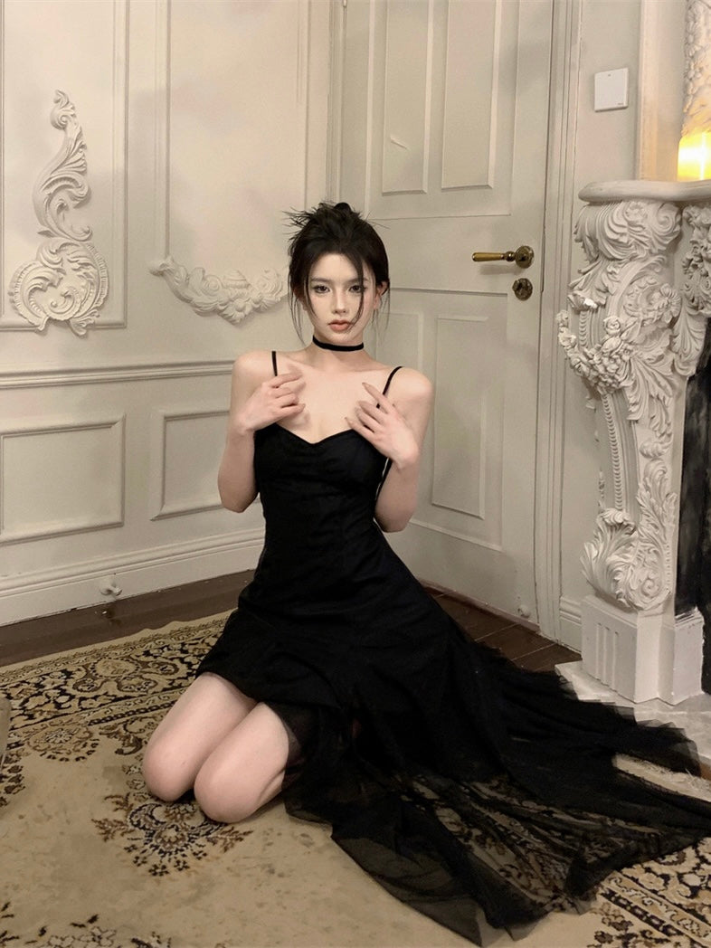Sheer Skirt Ballerina Dress