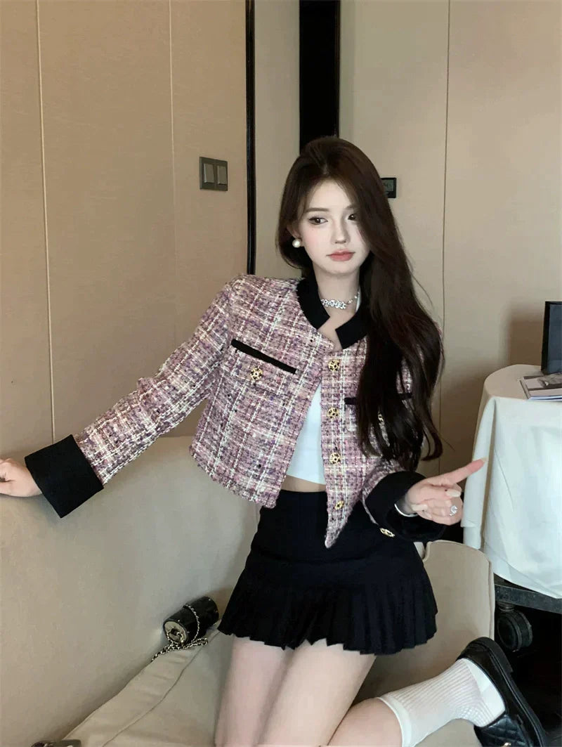 Pink Tweed Jacket
