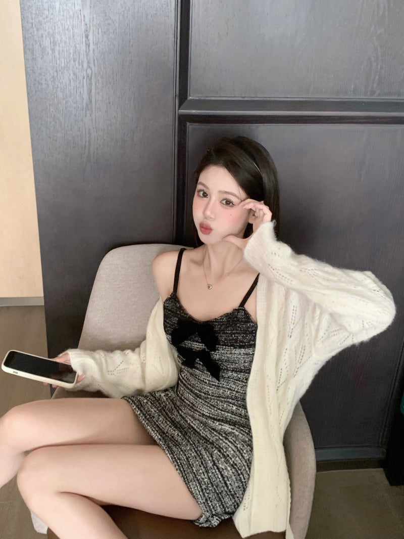 Bow Print Dress