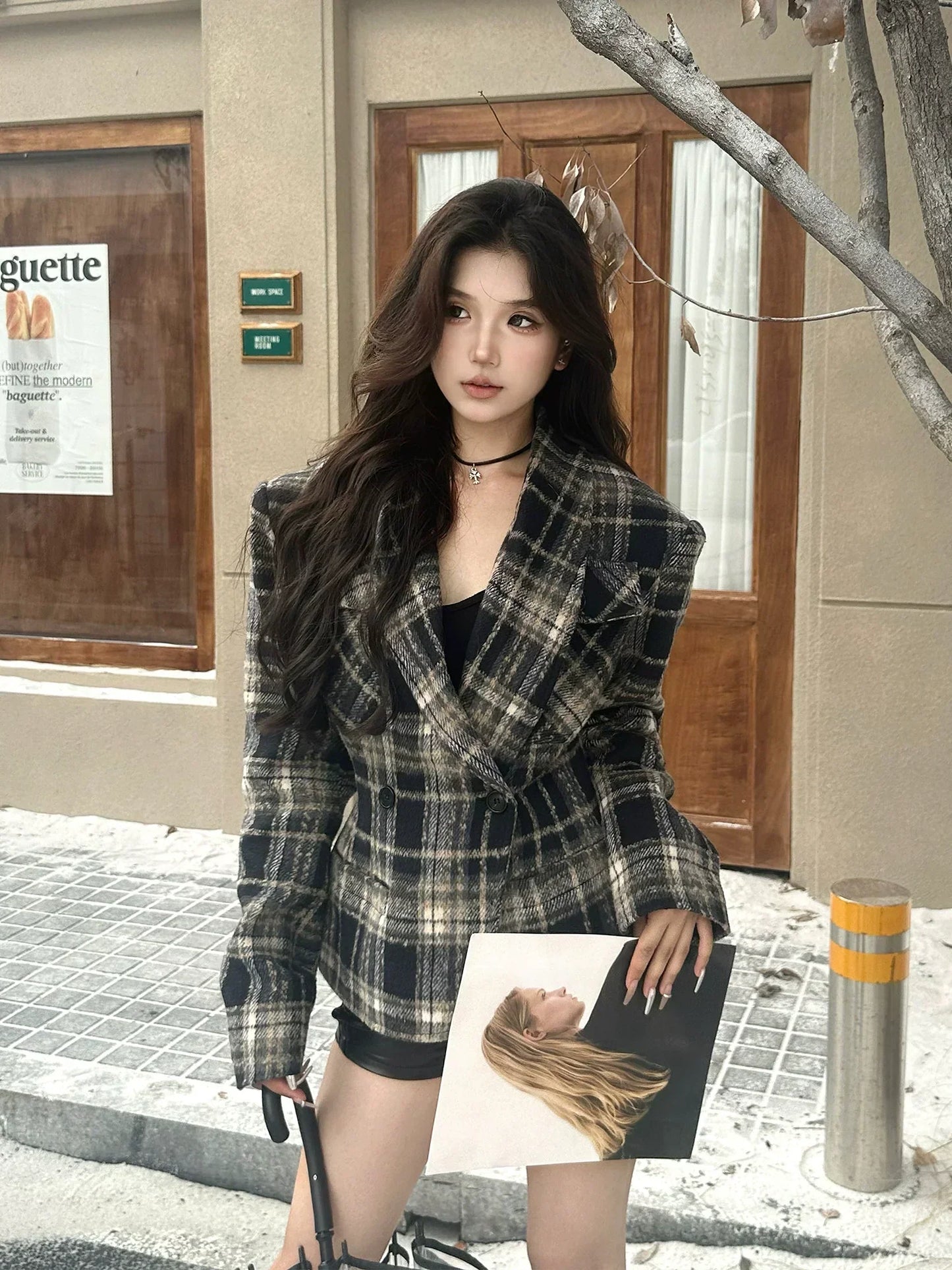 Holly Plaid Jacket