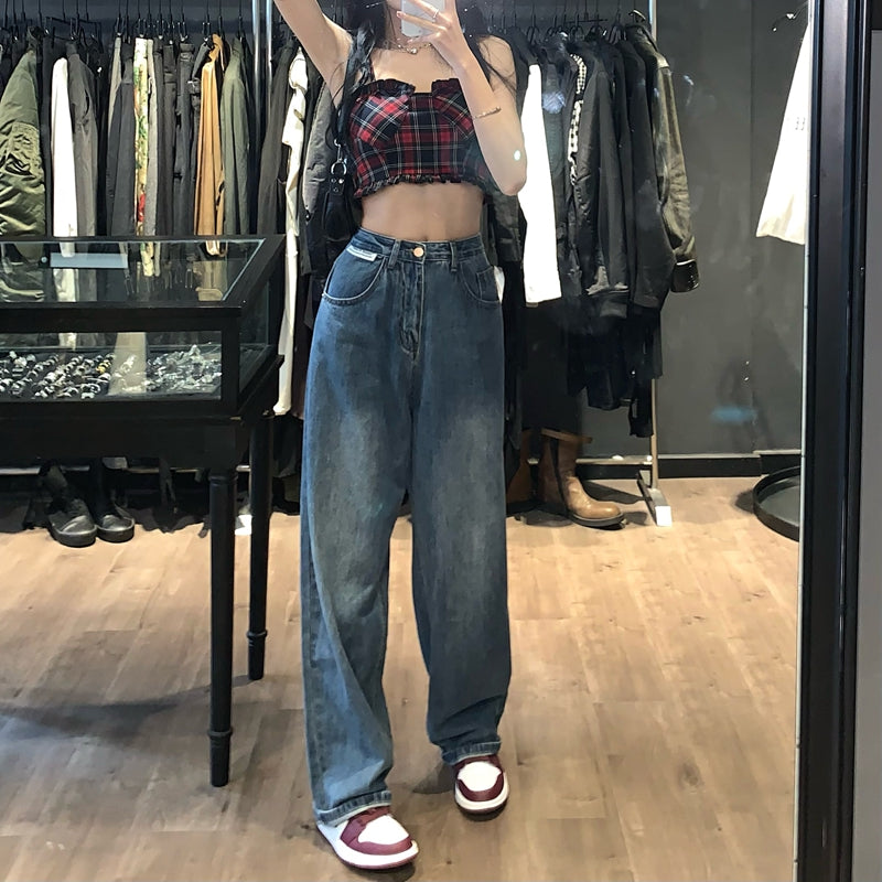 High Waist Oversized Jeans