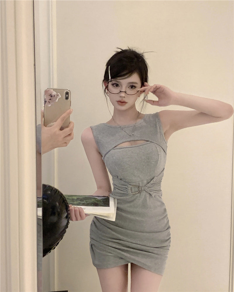 Belt Wrap Dress