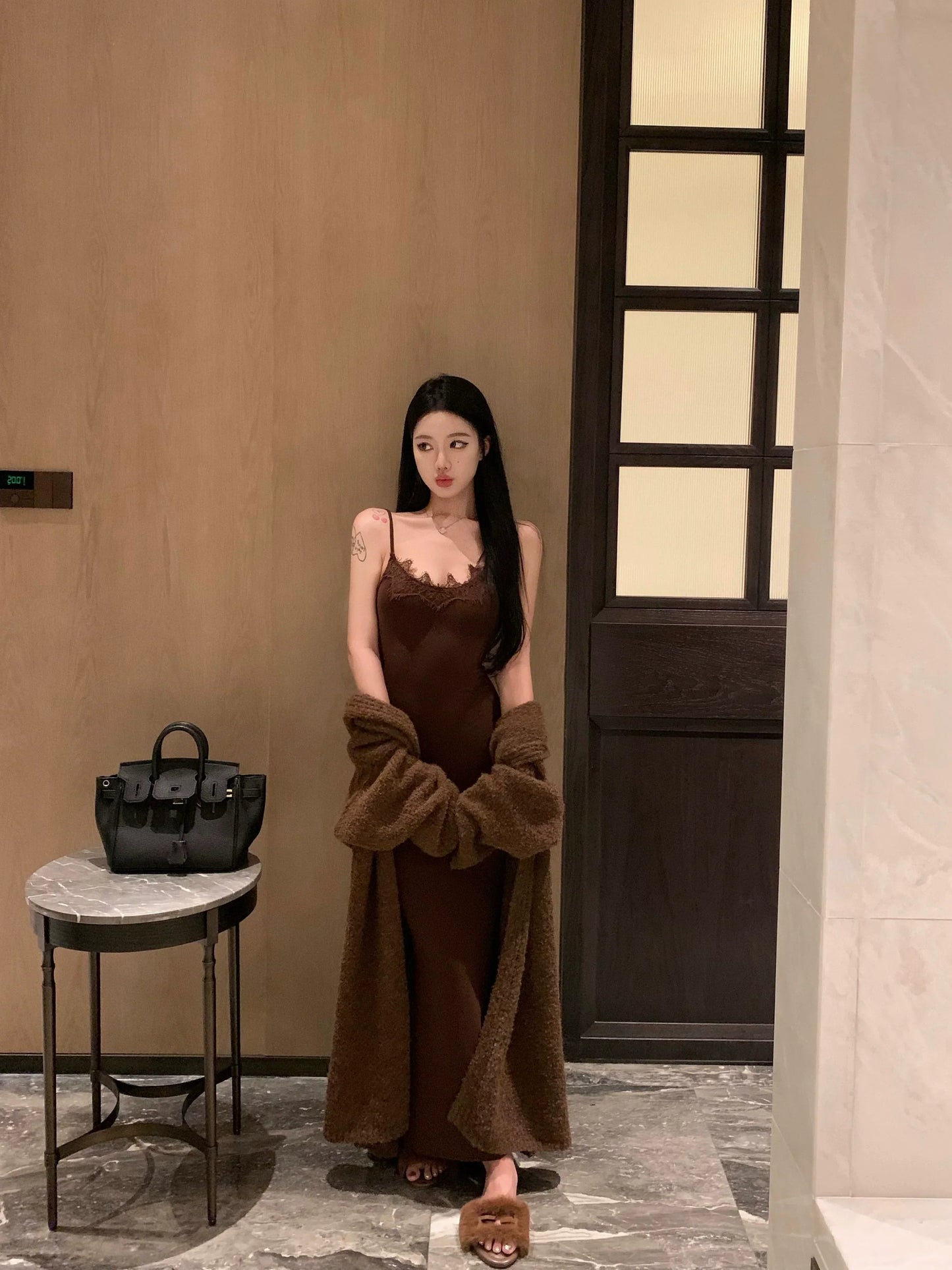 Camila Dress & Cardigan Set