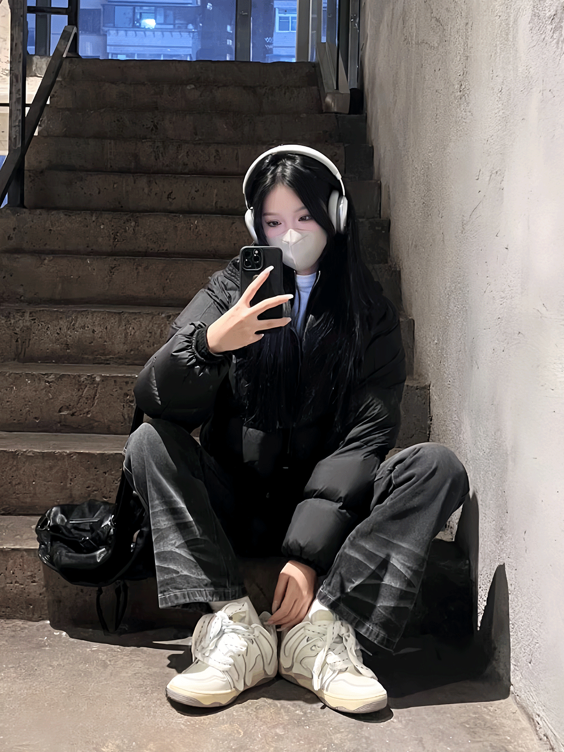 Cropped Puffer Jacket