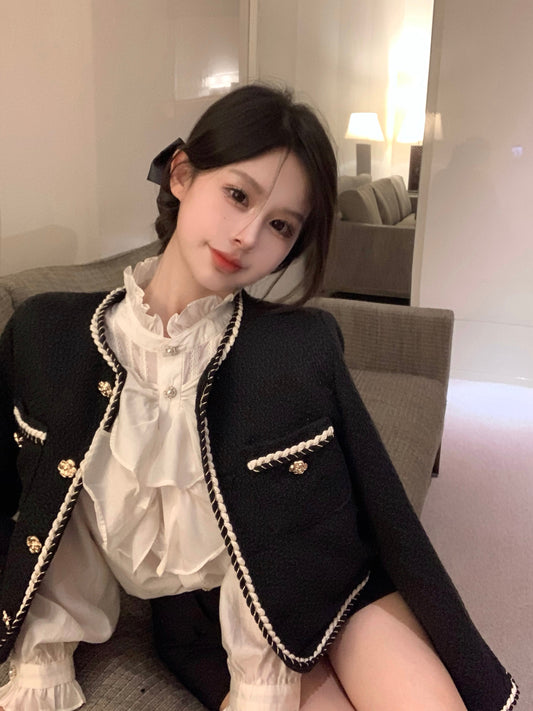 フレンチスタイルのレトロジャケット