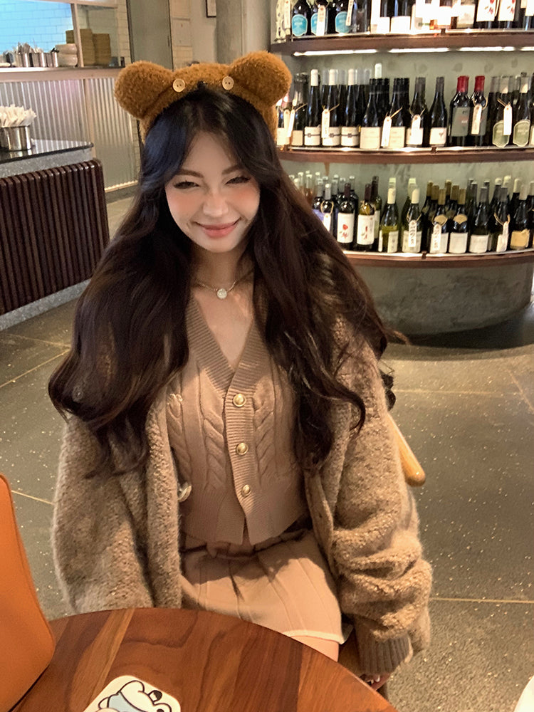 Winter Cardigan & Skirt
