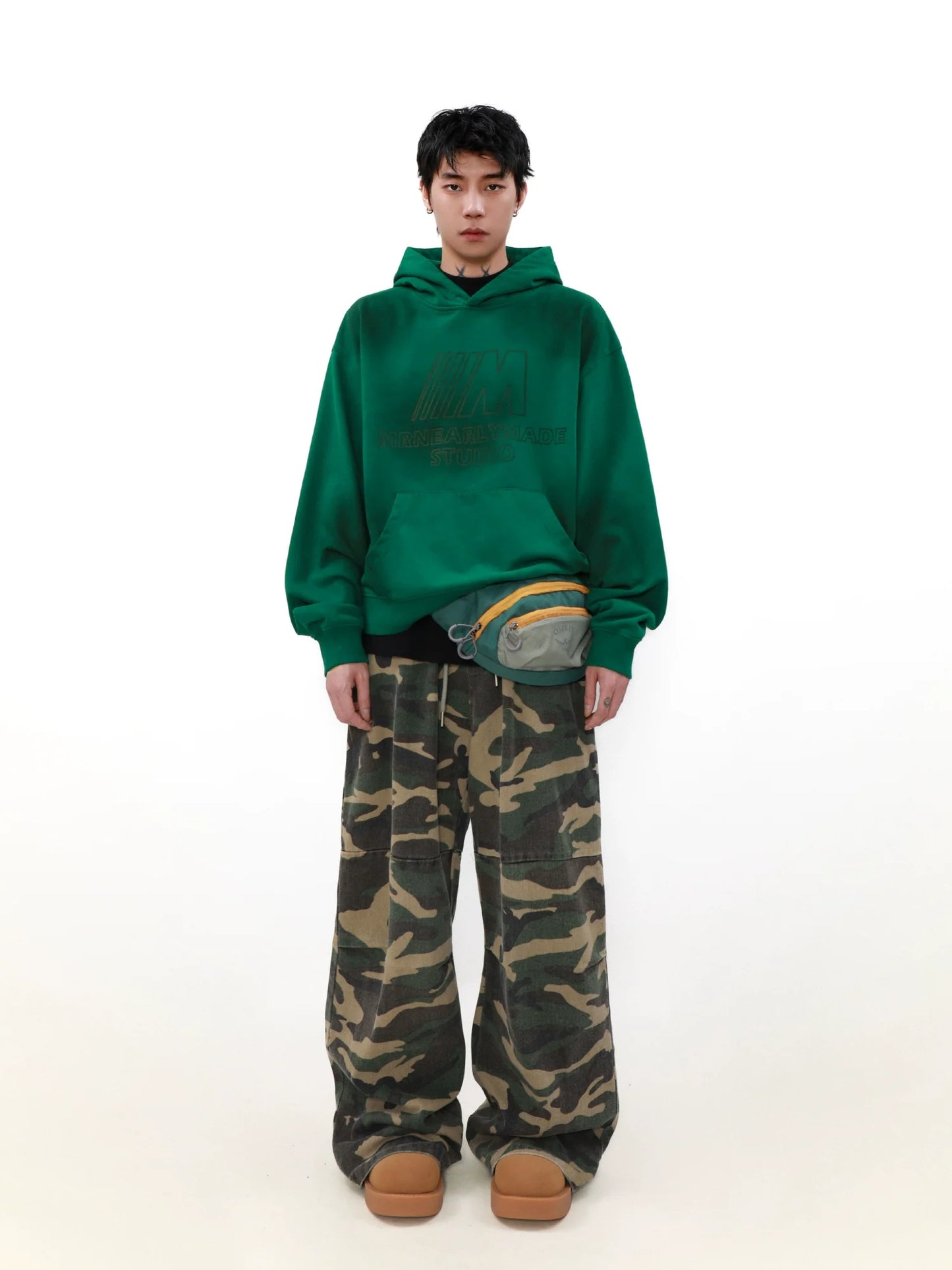 Cleanfit Print Pullover Hoodie