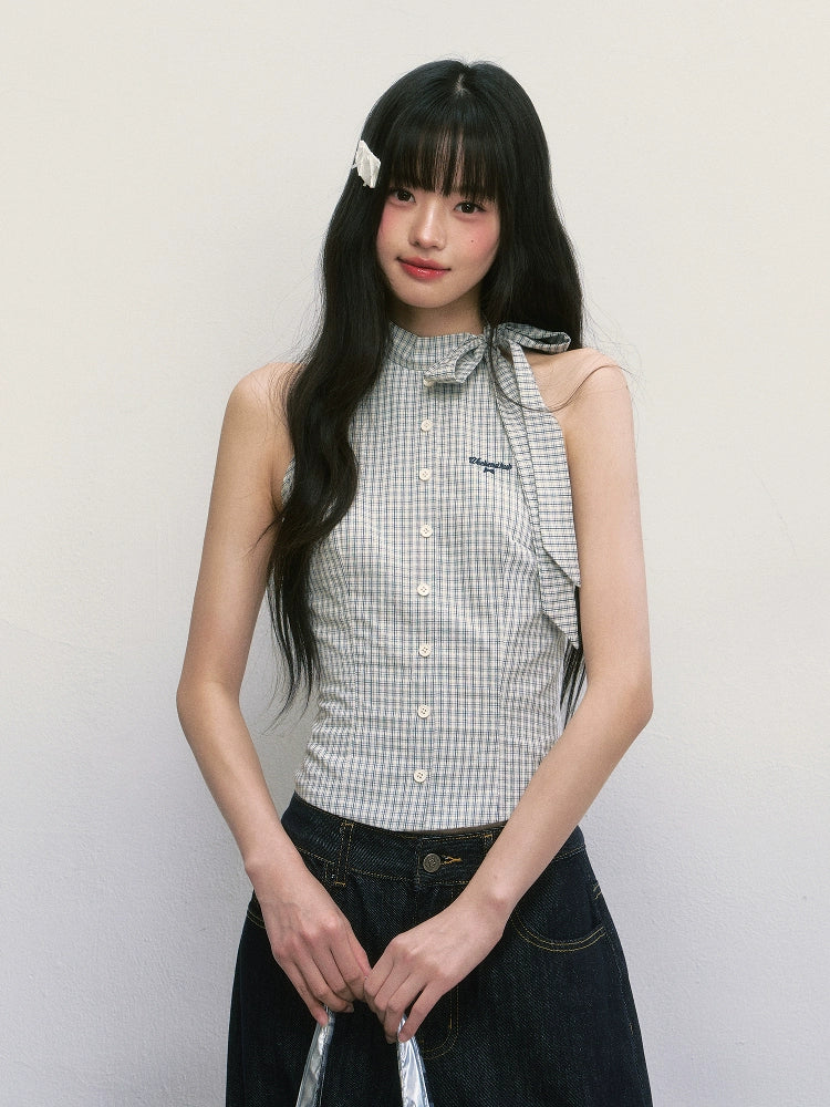 Scarf Tie Top