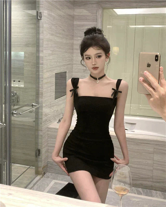 Double Bow Mini Dress (Popular)