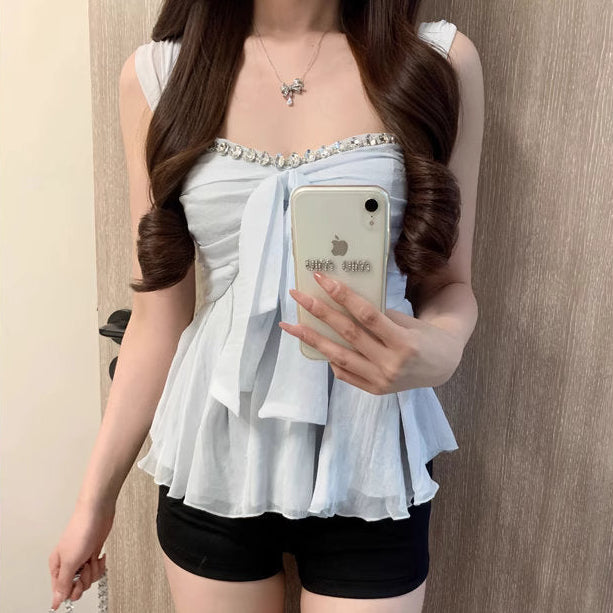 Blue Diamond Top