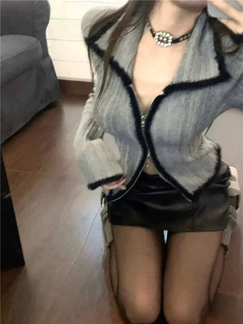 Victoria Fleece Knit Top