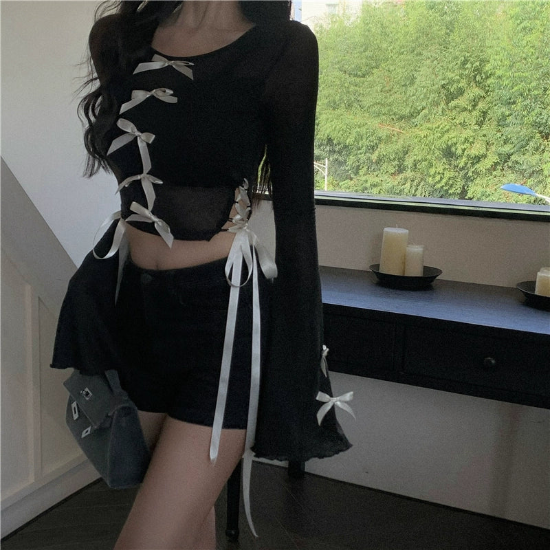 Bow Ribboned Top