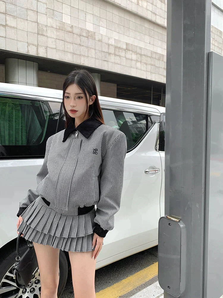 Elysia Top & Skirt Set