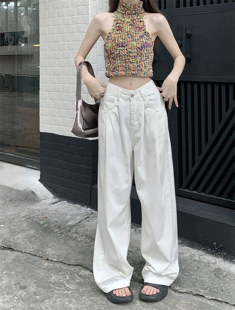 Oversized White Pants