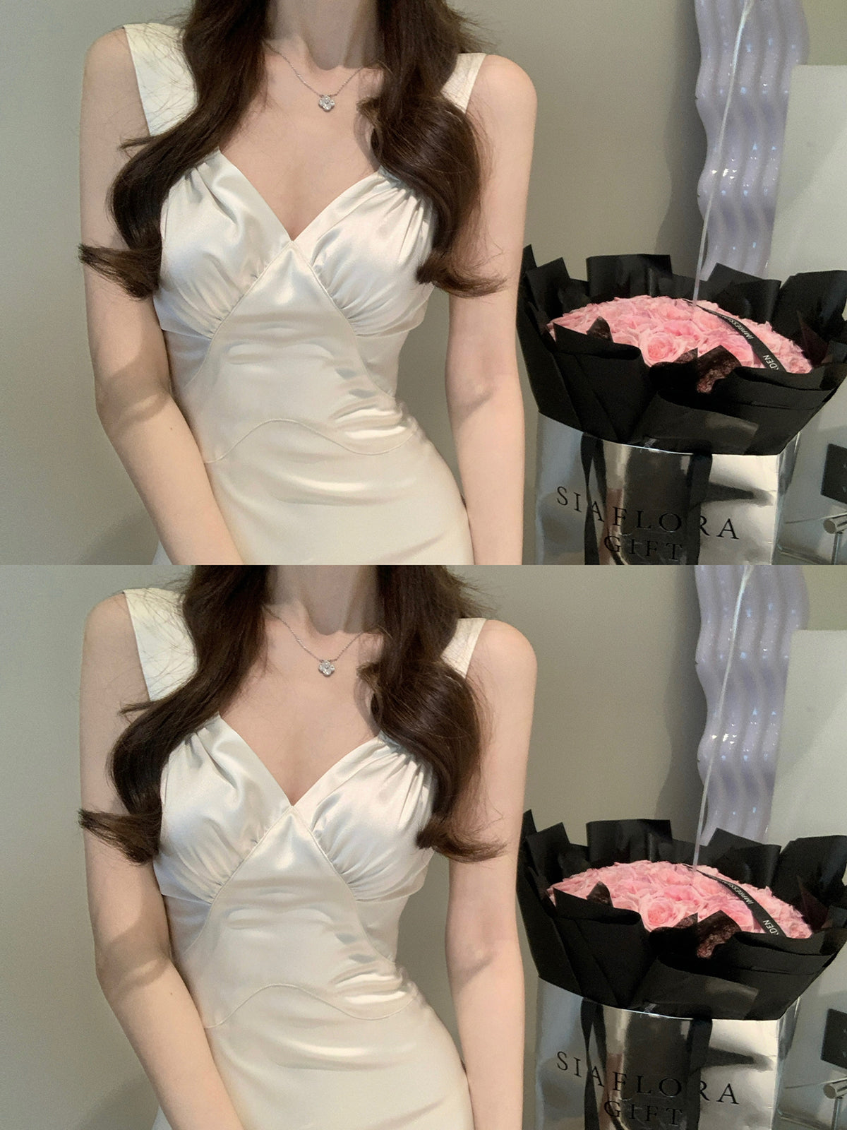 Silk Mini Dress
