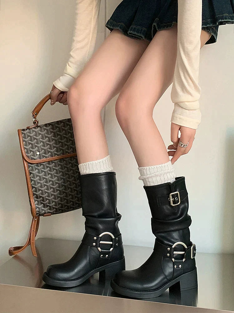 ブリー ハーフブーツ