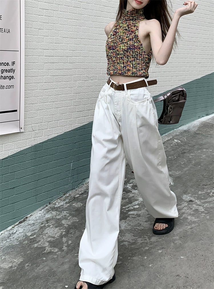 Oversized White Pants