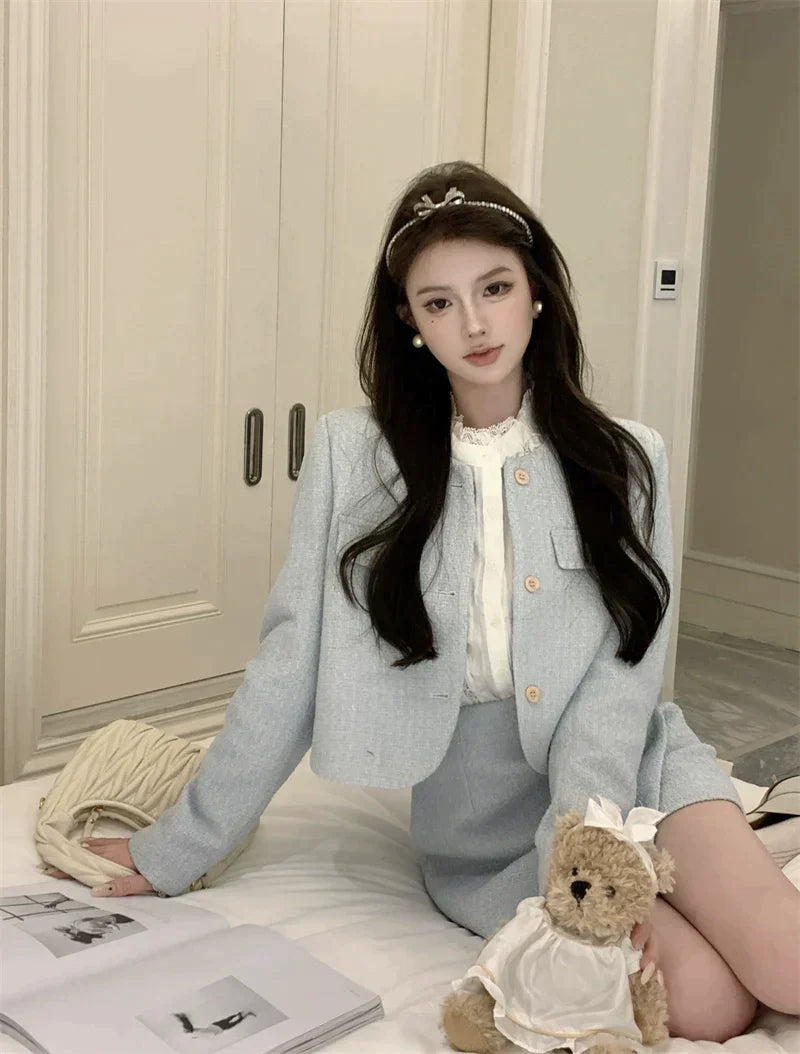 Saint Jacket Top & Skirt Set