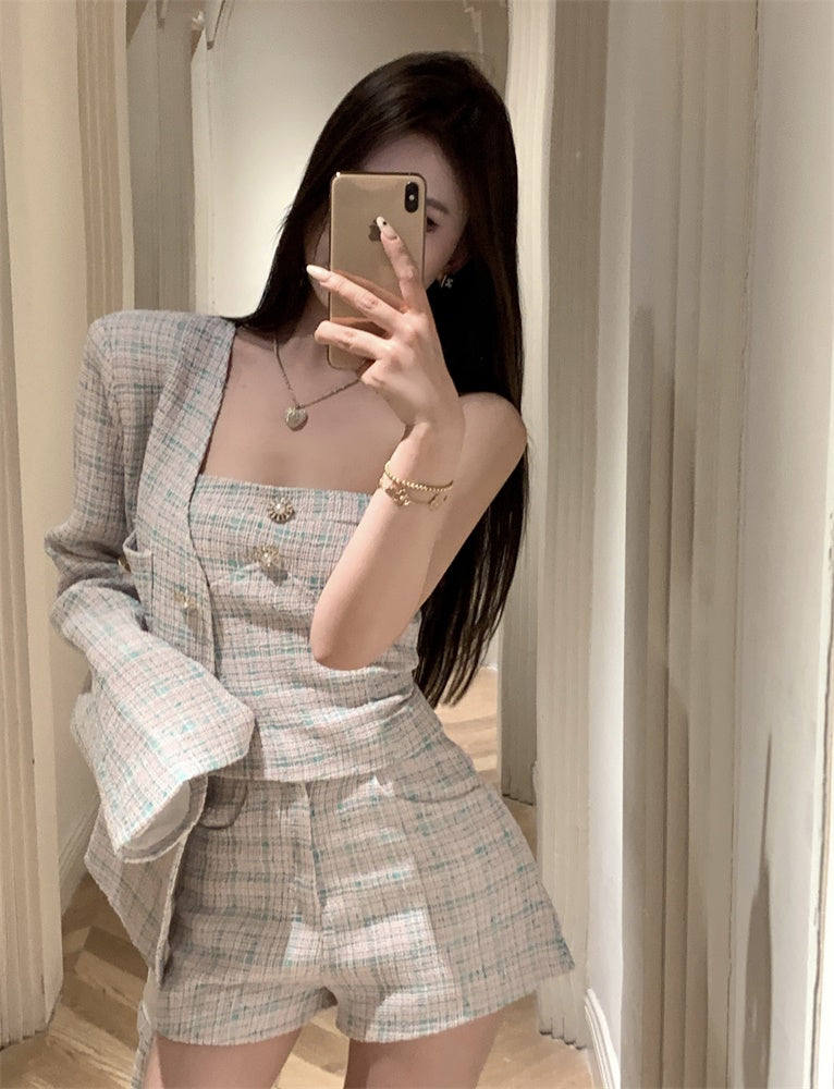 Serena Jacket Top & Shorts Set