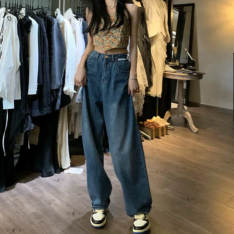 High Waist Oversized Jeans