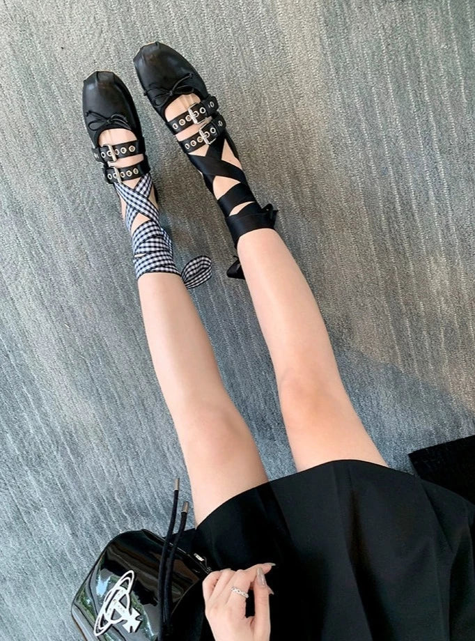 Ballet Ribbon Flats