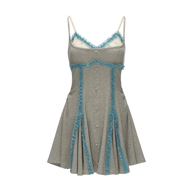Ruffle Layered Bra Dress