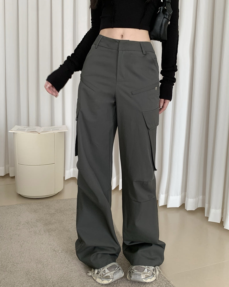 Grey Trouser Pants