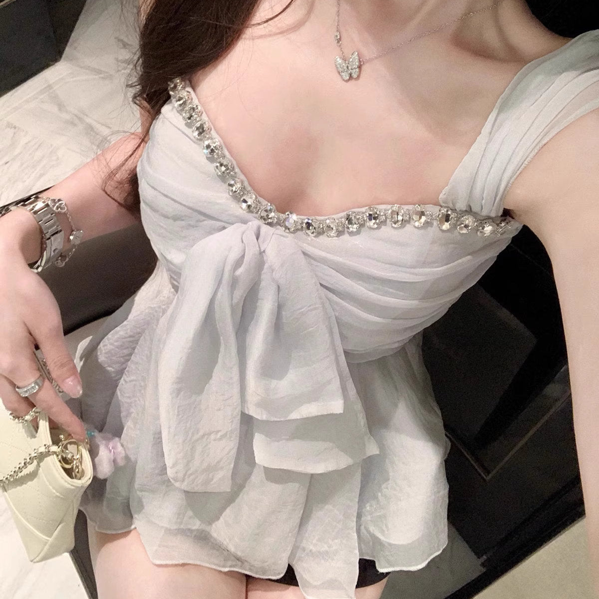 Blue Diamond Top