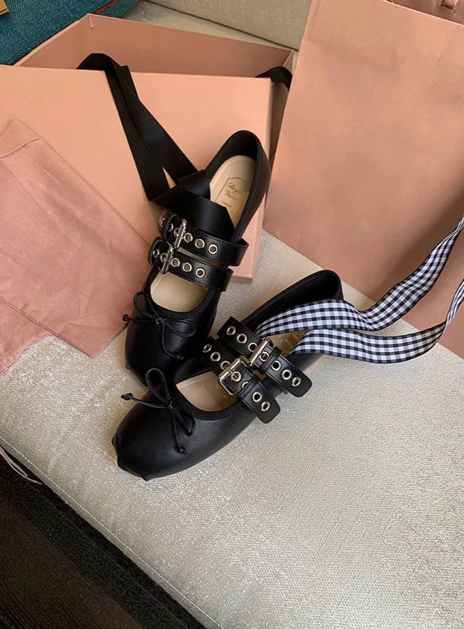 Ballet Ribbon Flats