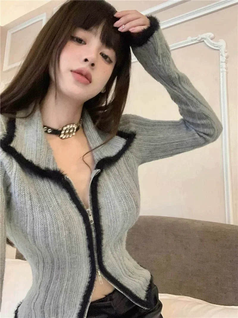 Victoria Fleece Knit Top