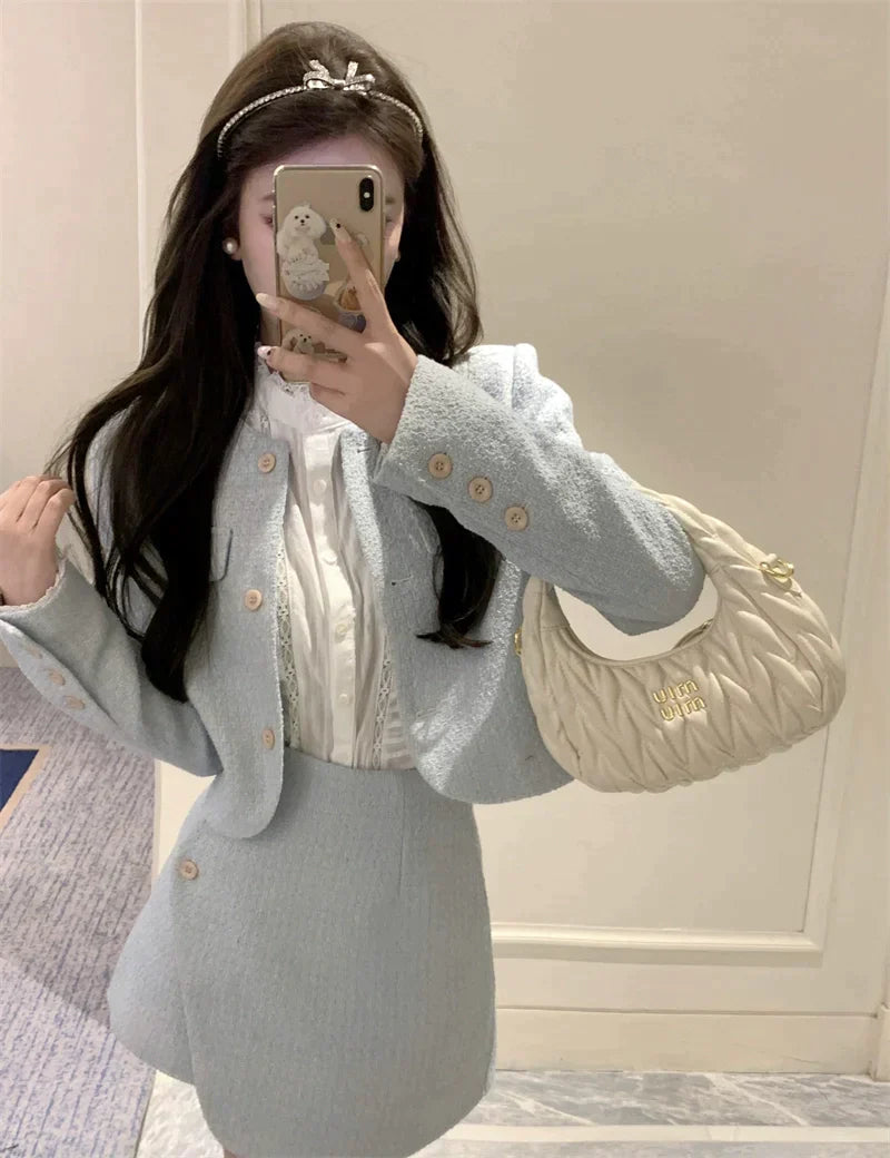 Saint Jacket Top & Skirt Set