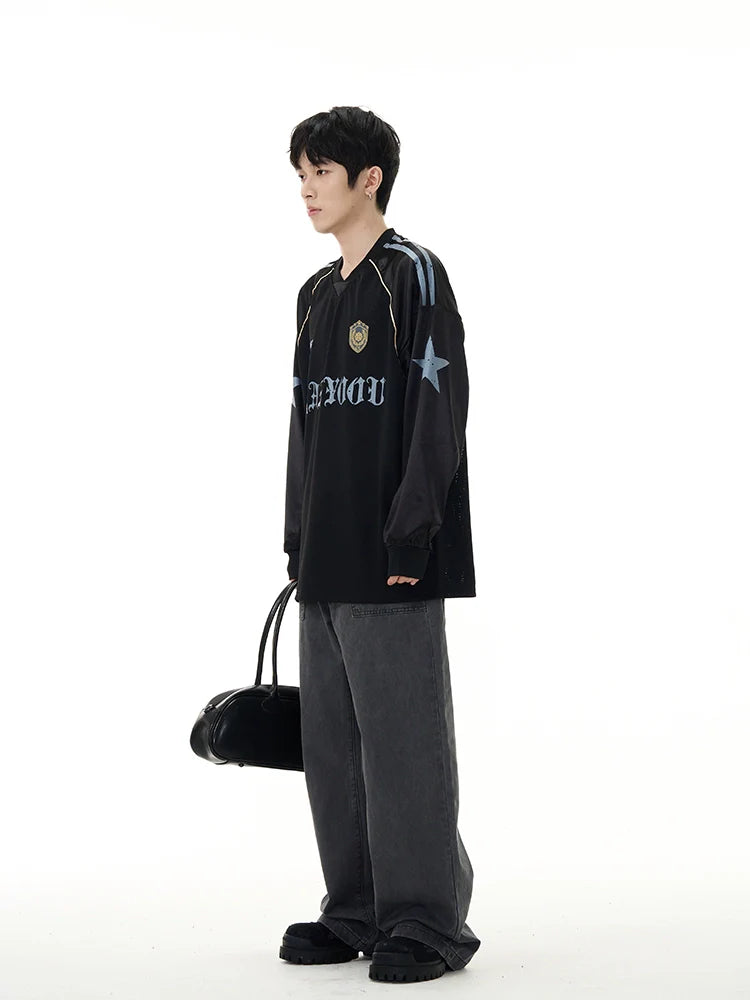 メッシュシアーロング&ショートスリーブTシャツ