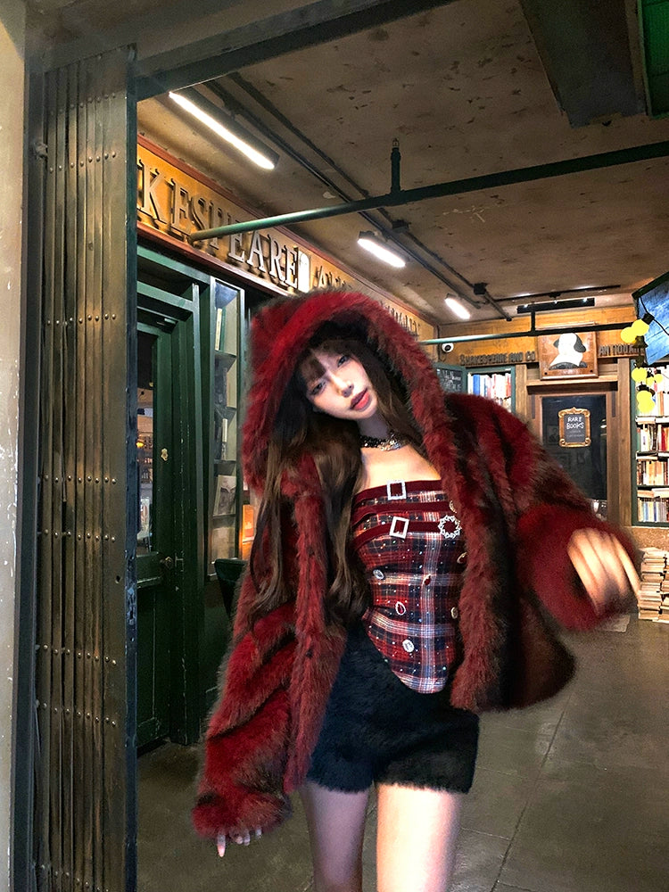 Red Plaid Top & Dress