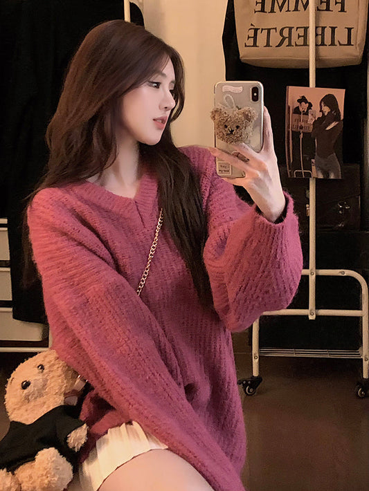 秋ニットセーター