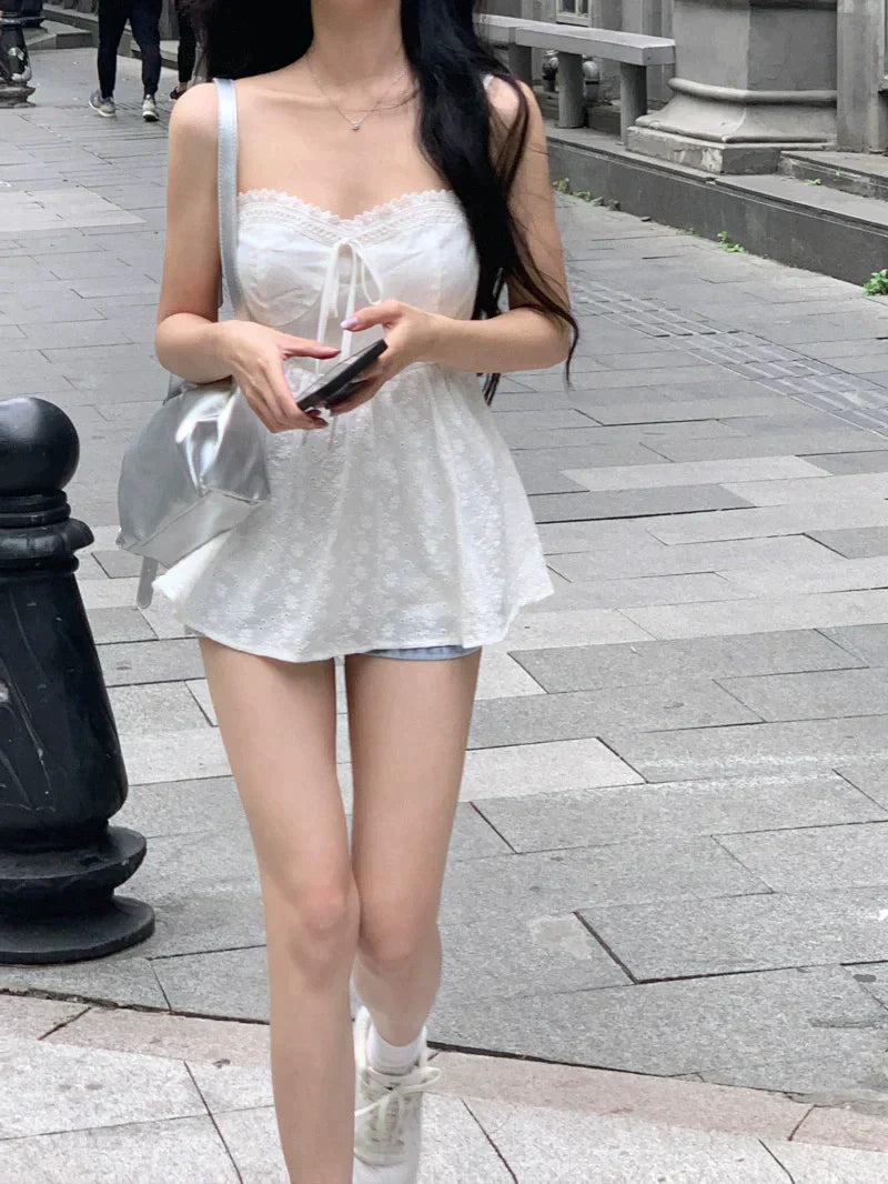 White Trim Top