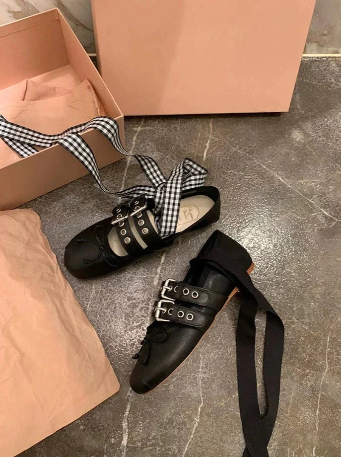 Ballet Ribbon Flats