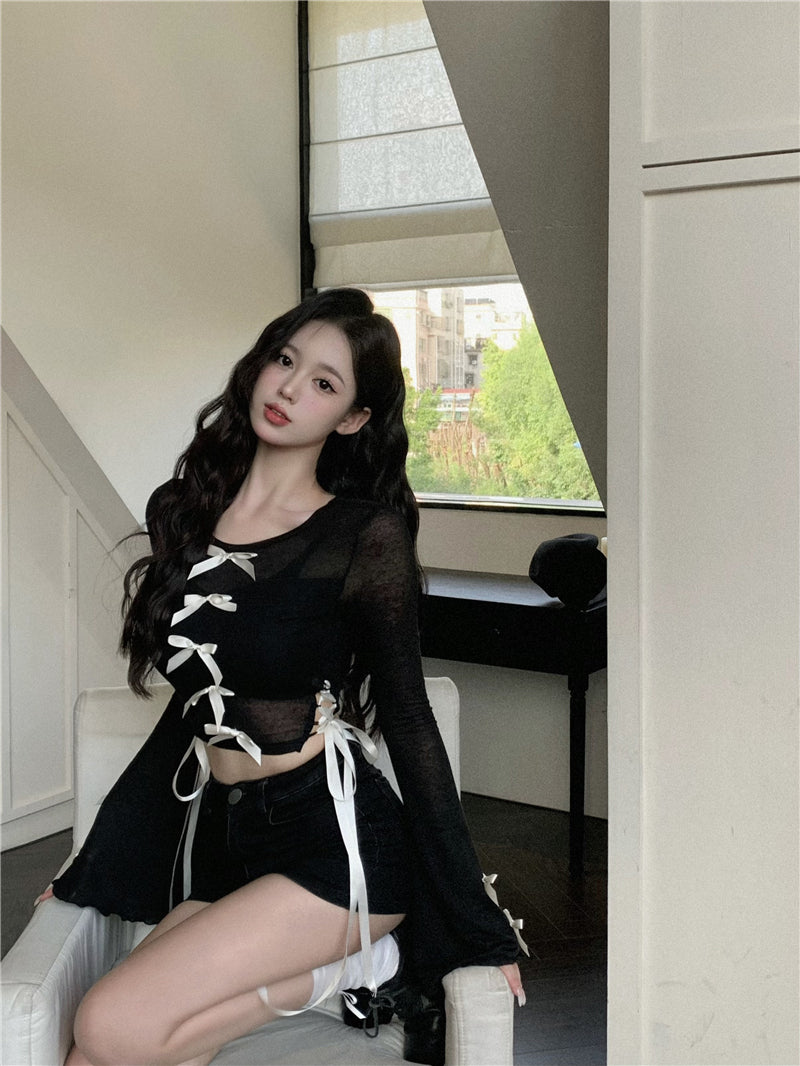 Bow Ribboned Top