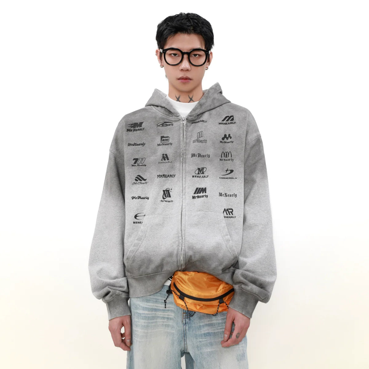 Heavyweight Cleanfit Print Hoodie