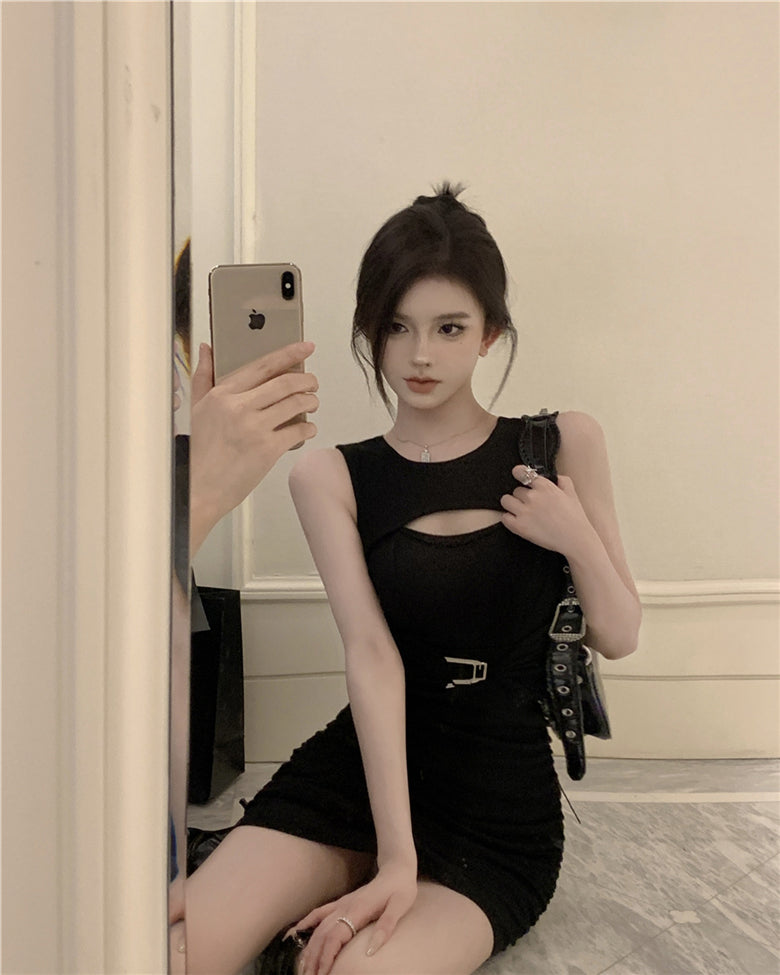 Belt Wrap Dress