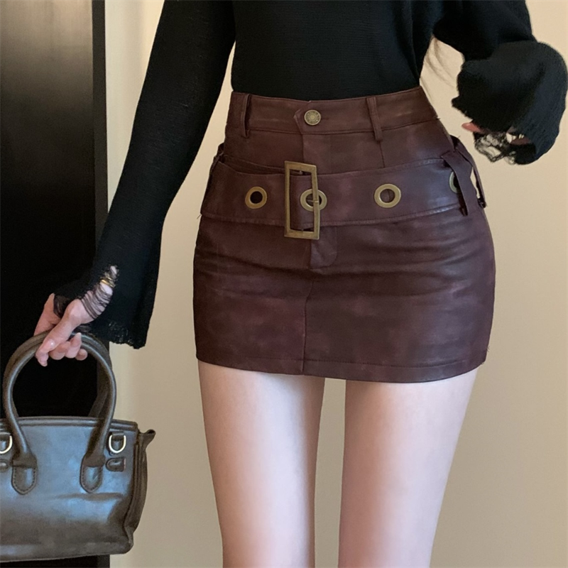 Leather Skirt