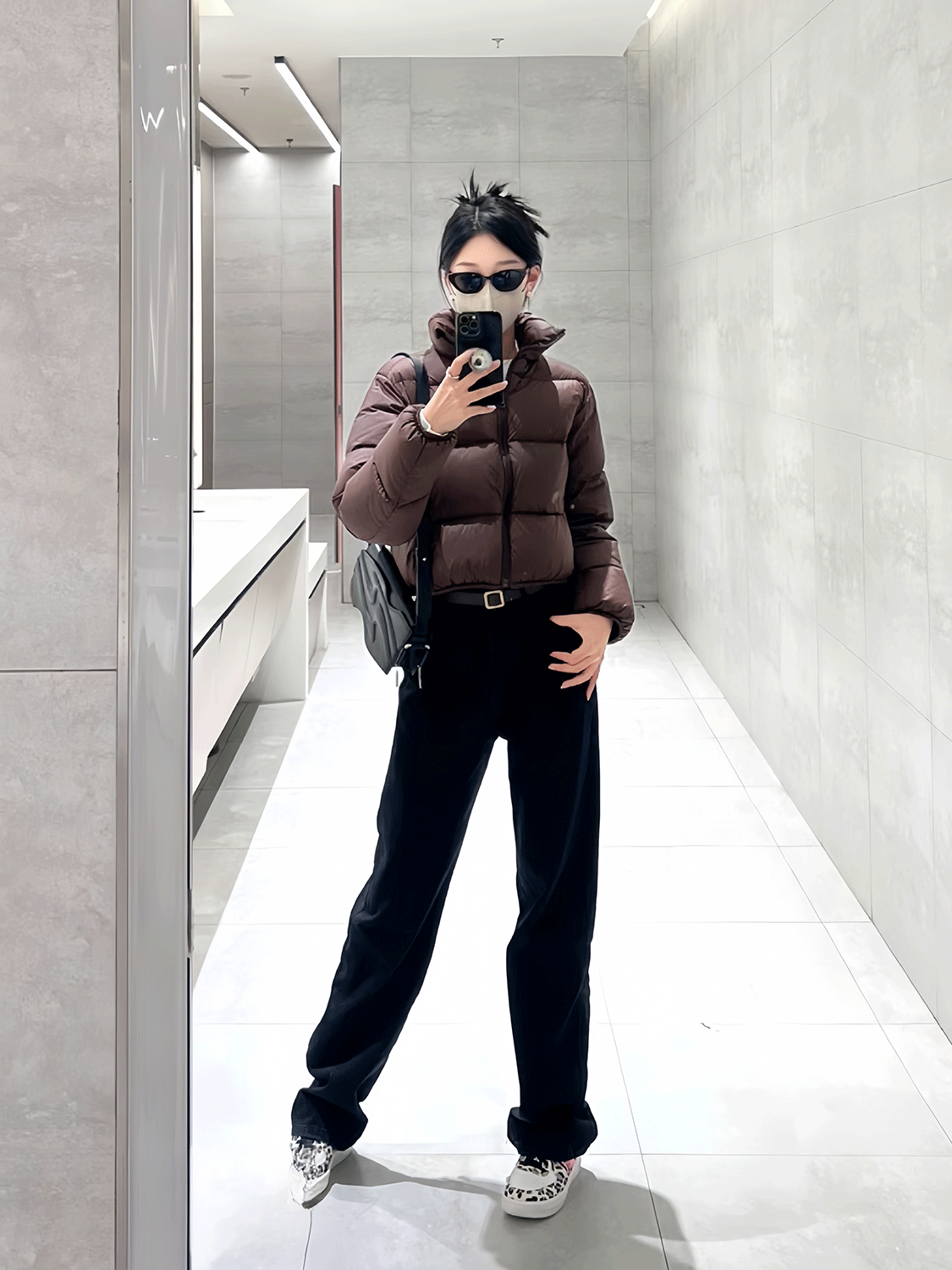 Cropped Puffer Jacket
