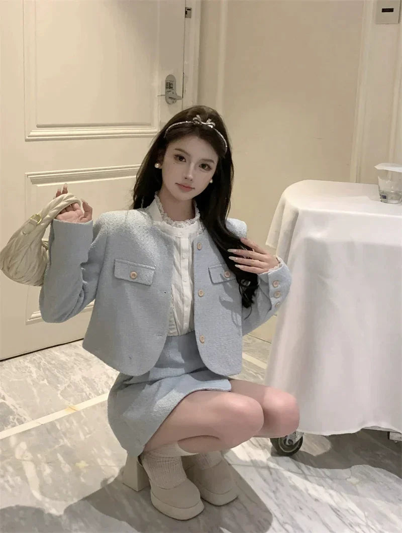 Saint Jacket Top & Skirt Set