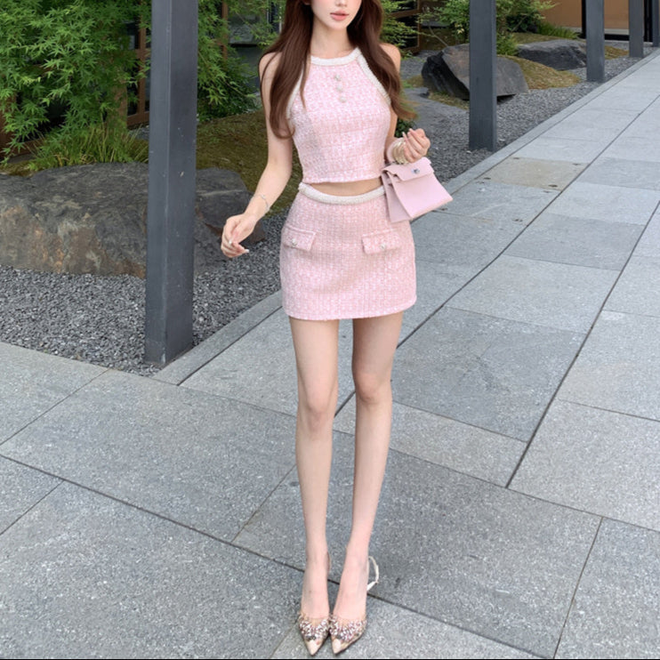 Joanna Top & Skirt Set