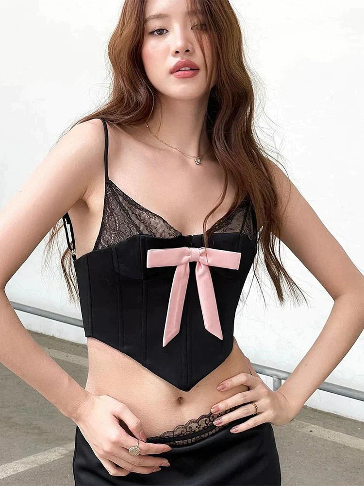 Pink Rose Top & Skirt Set