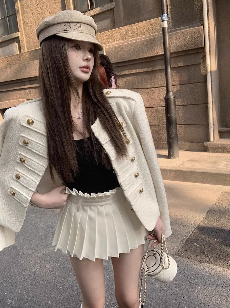 Gold Button Jacket