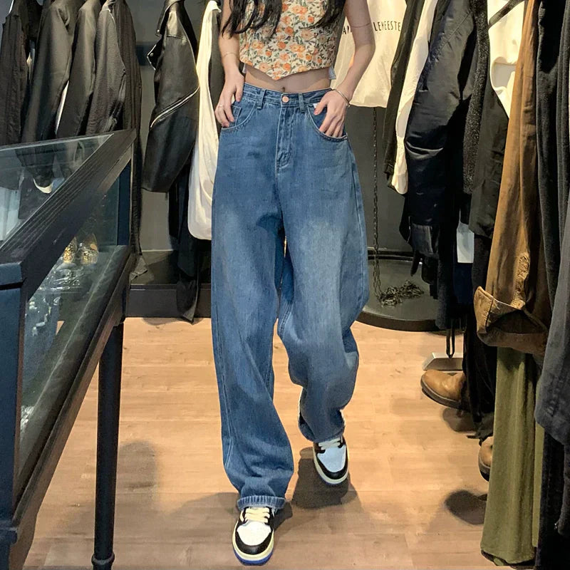 High Waist Oversized Jeans