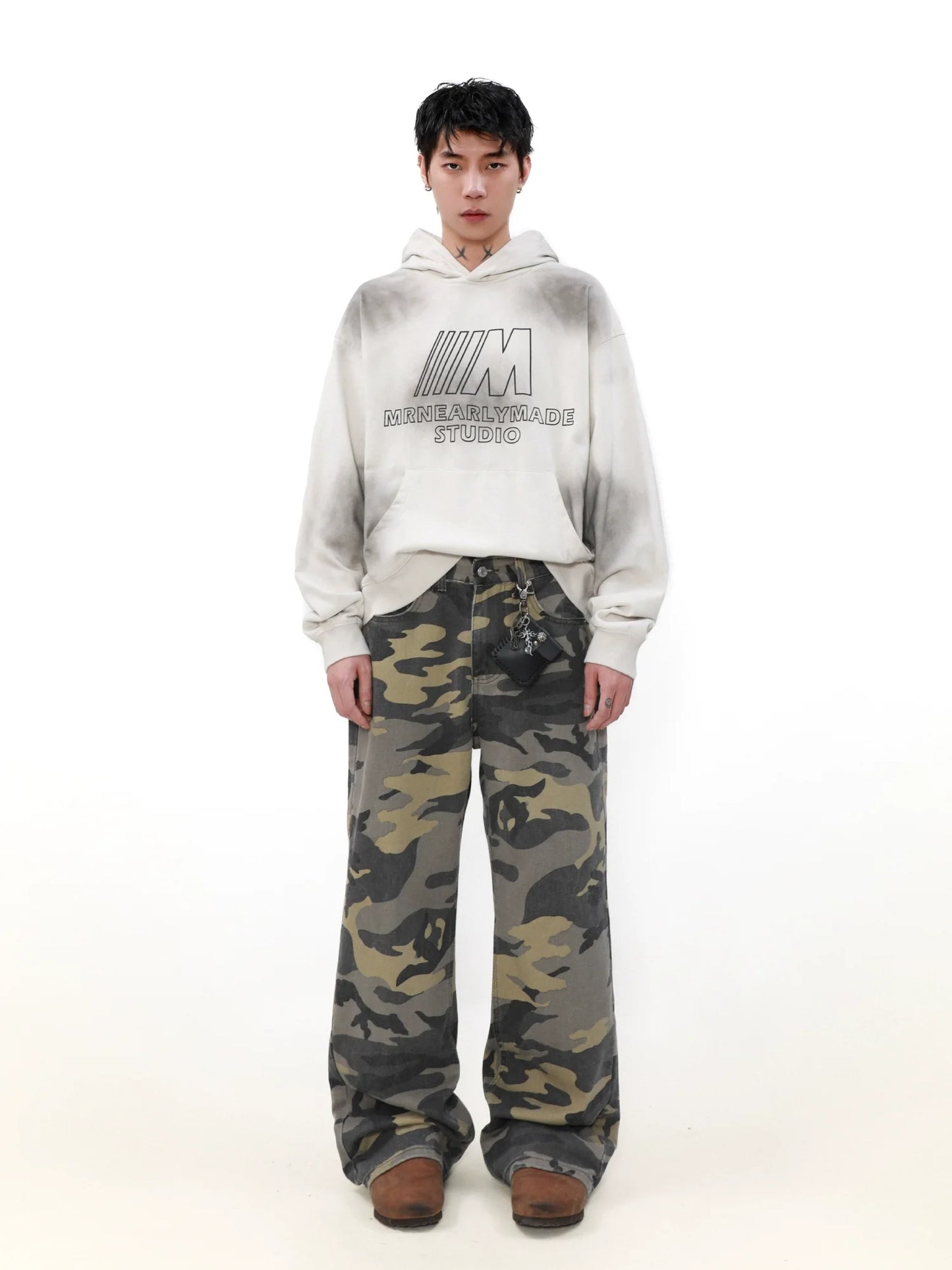 Cleanfit Print Pullover Hoodie