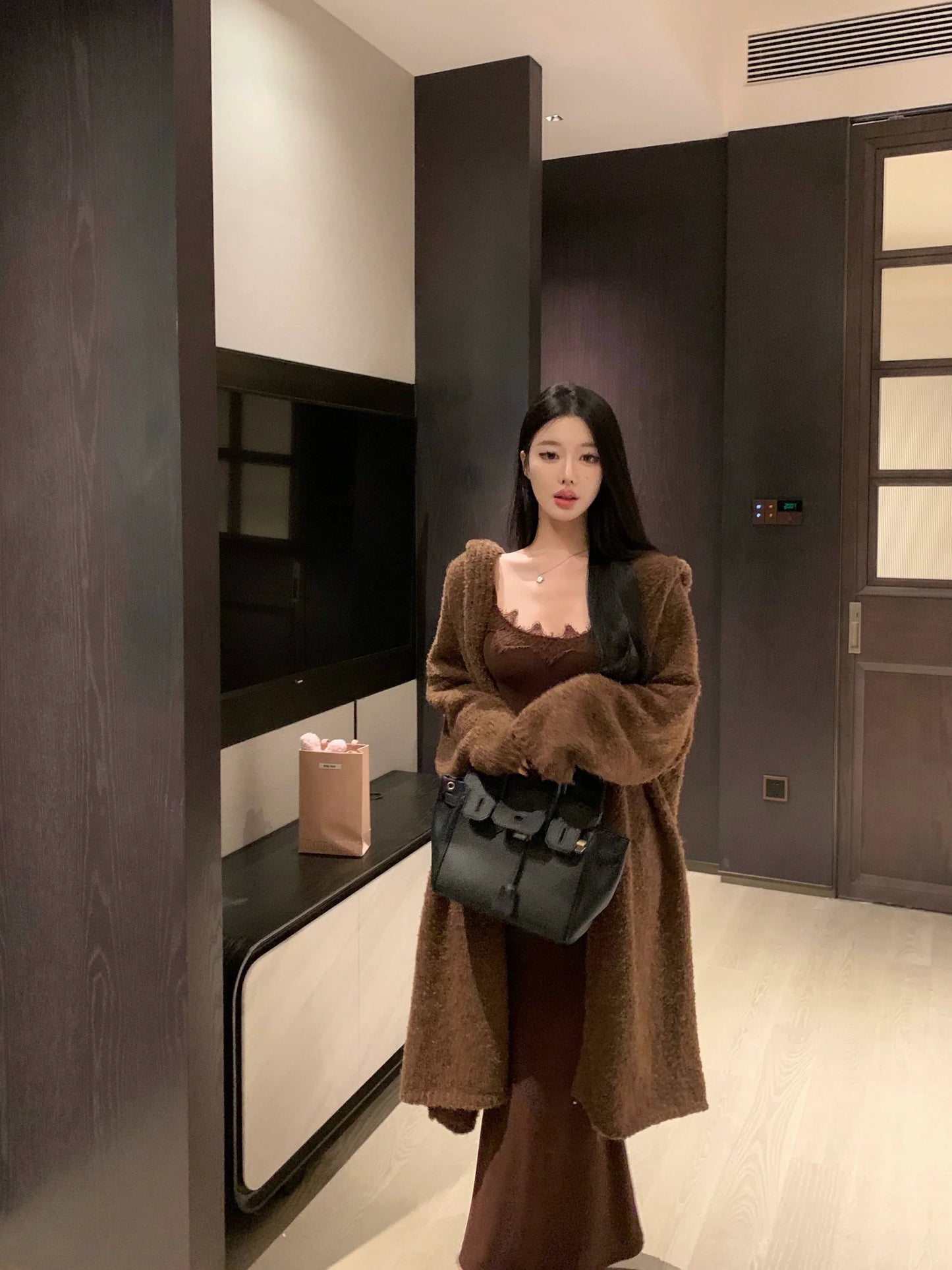 Camila Dress & Cardigan Set